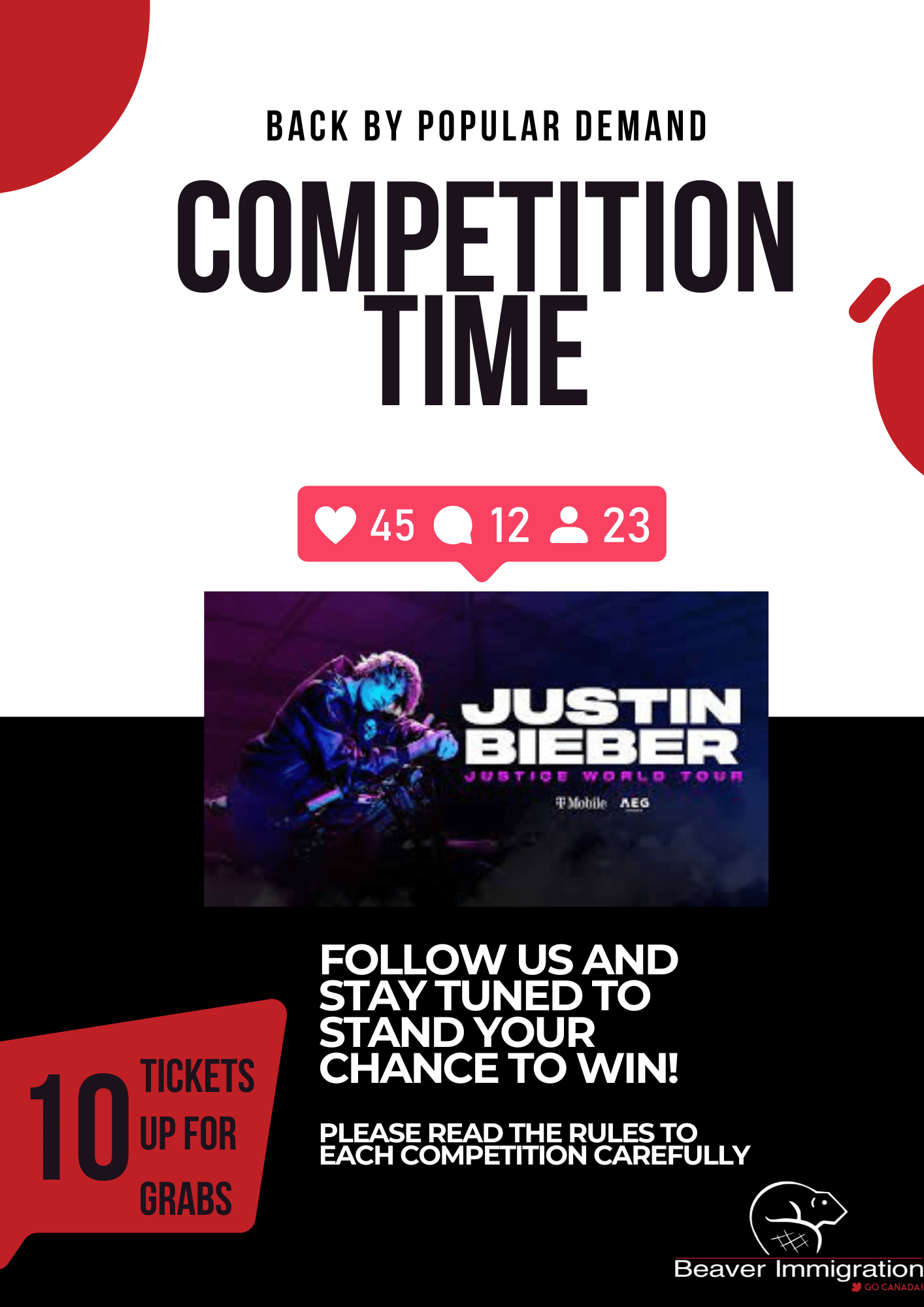 Justin Bieber Competition