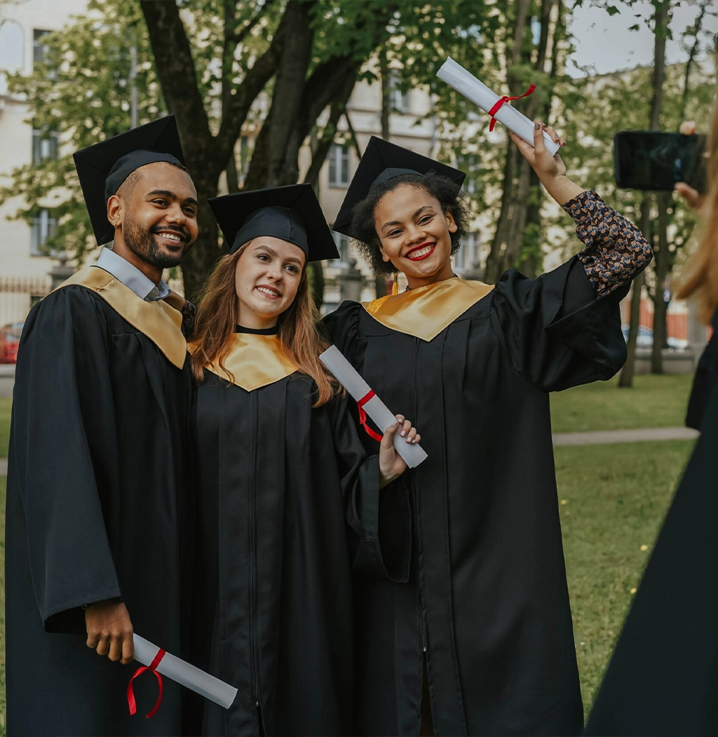 Group of Students Graduated in Canada